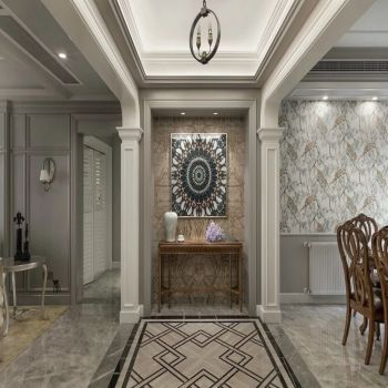 Thiết kế biệt thự 4 phòng ngủ phong cách Tân Cổ Điển 