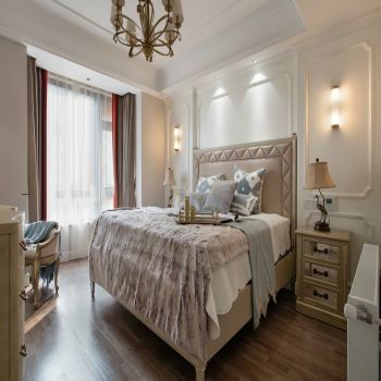 Thiết kế biệt thự 4 phòng ngủ phong cách Tân Cổ Điển 