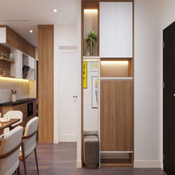 Thi công trọn gói căn 2 phòng ngủ - Anh Mạnh Imperia Garden 203 Nguyễn Huy Tưởng 