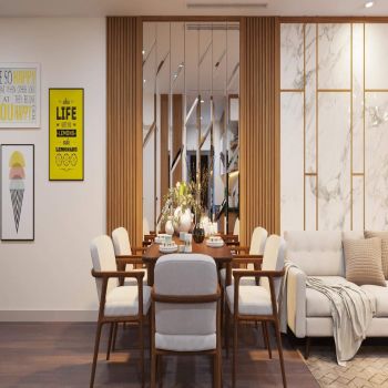 Thi công trọn gói căn 2 phòng ngủ - Anh Mạnh Imperia Garden 203 Nguyễn Huy Tưởng 