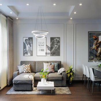 Thiết kế và thi công nội thất chung cư Goldmark City 136 Hồ Tùng Mậu