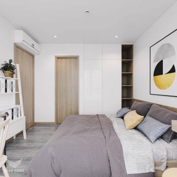Thiết kế căn hộ 75m2 dự án Vinhome Ocean Park 