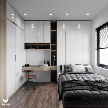 Thiết kế căn hộ 70m2 2 phòng ngủ dự án Thăng Long Capital